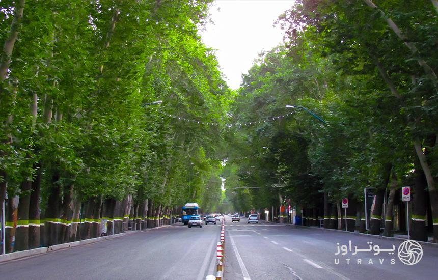 خیابان ولیعصر نزدیک به میدان تجریش